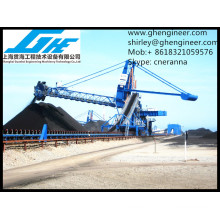 wheel bucket coal mine stacker and reclaimer in port